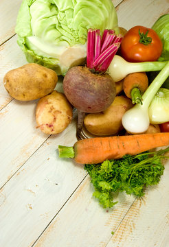 image of different vegetables on the table