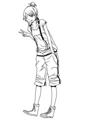 japanese fashion model