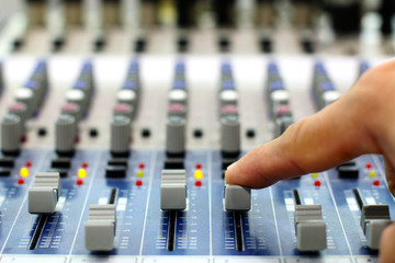Audio Control for background.
