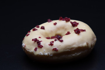 doughnut with color cherry
