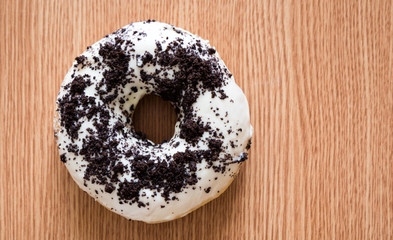 donut on table