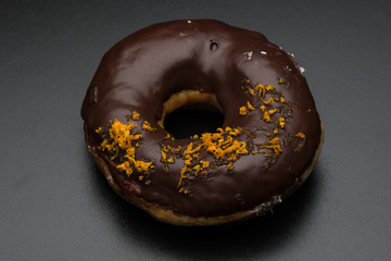 doughnut with orange
