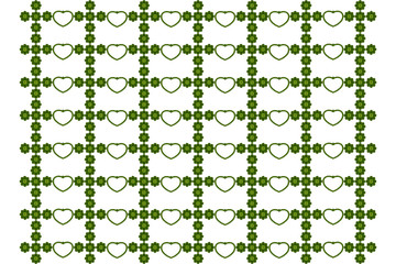 Craete from leaf and pattern