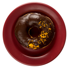 doughnut with orange