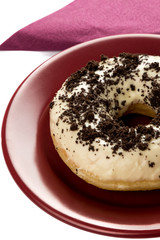 doughnut with cacao