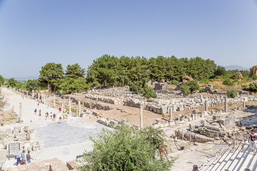 Ephesus. Port Street and gymnasiums (bath with playground)