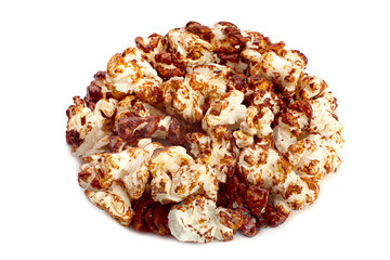 Popcorn glazed in caramel
