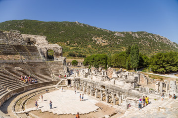 Ephesus. View of the Big Theatre 