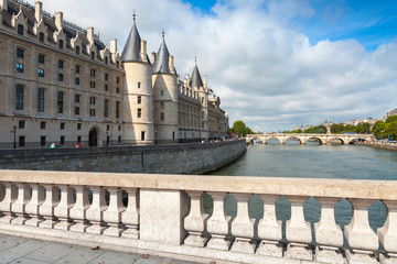 Conciergerie is a former royal palace and prison in Paris