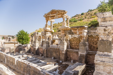 Fototapeta premium Ephesus. Source of Emperor Trajan, 114 AD