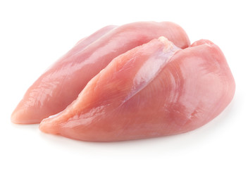 Fototapeta Raw chicken breast fillets obraz