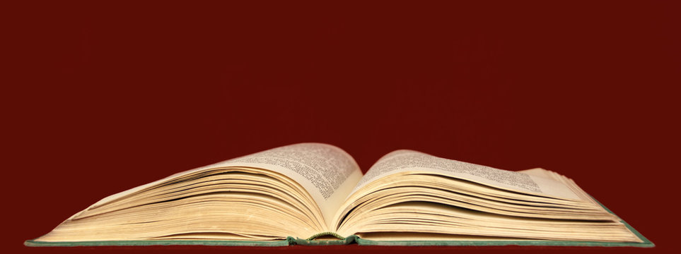 aufgeschlagenes Buch
