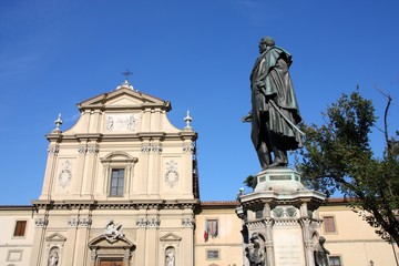Florence landmark - Saint Mark's Church. Tuscany, Italy.
