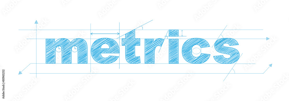 Aufkleber metrics icon (target performance key indicator)