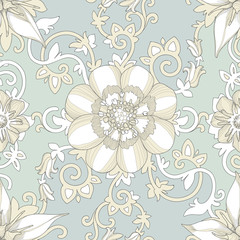 Floral seamless pattern