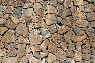 Lava Stone Wall