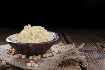 Heap of Chick Pea flour