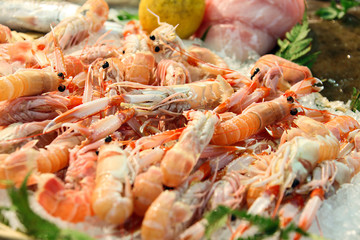 Pesce, pannocchie fresche