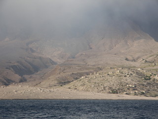 Fototapeta na wymiar Montserrat Soufriere Hills Volcano exclusion Zone Caribbean 11