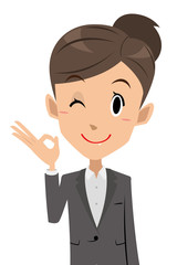 ビジネスウーマン　ばっちり