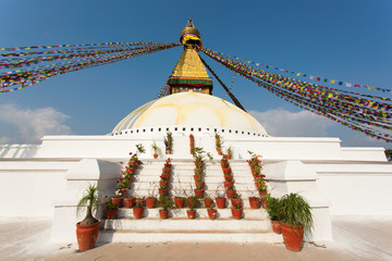 Boudhanath stupa kathmandu nepal