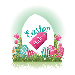 Easter sale design EPS 10 vector