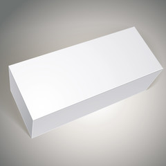 Vector blank box, template for your package design, put your ima