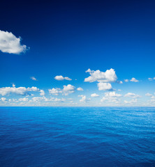 perfect sky and ocean