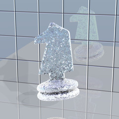 Glass chess pieces © NewMast