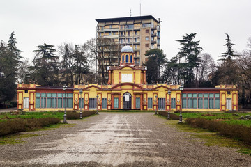 Naklejka premium palazzina Vigarani, Modena, Italy