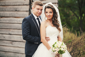 Perfect couple on nature