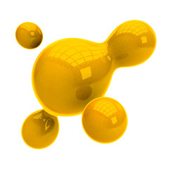 metaball jaune