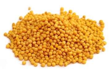 Fresh golden mustard