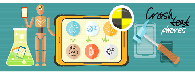 Crash test phones