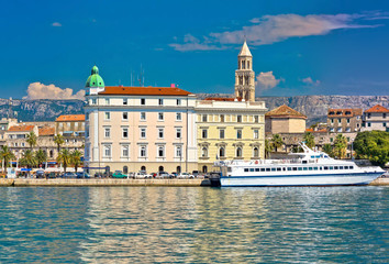 City of Split waterfront architecture view