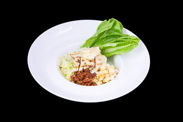 Fresh salad with chicken