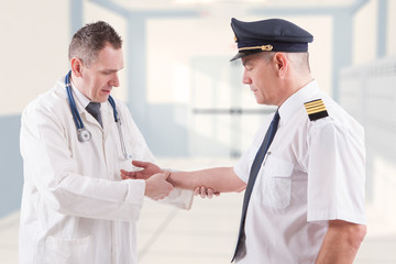 Aeromedical Exam © Monika Wisniewska