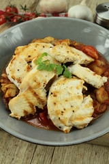 escalopes de volaille à la provençale