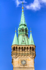 Fototapeta na wymiar Braunschweiger Rathausturm