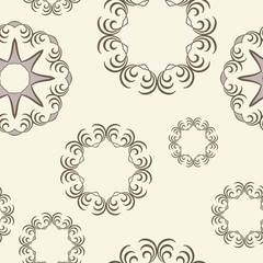 Geometric seamless pattern.