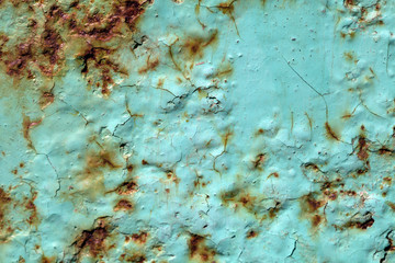 Rust and paint texture