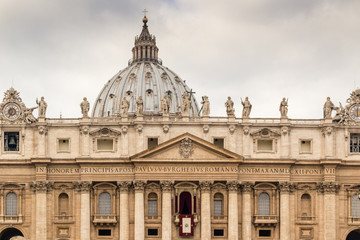 Fototapeta na wymiar Saint Peter, Basilica in Vatican City