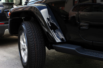 SUV Reifen von aussen