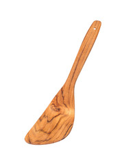 long-handle ladle isolated on white