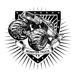 monster truck shield © Martin Bajnek