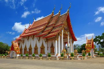 Keuken foto achterwand Tempel temple Wat Chalong