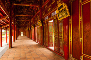 In der Zitadelle in Hue