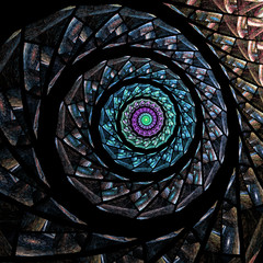 fractal spiral