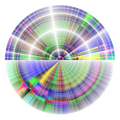 Obraz premium Abstract radial background