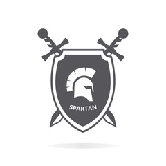 Spartacus heraldry logo design elements